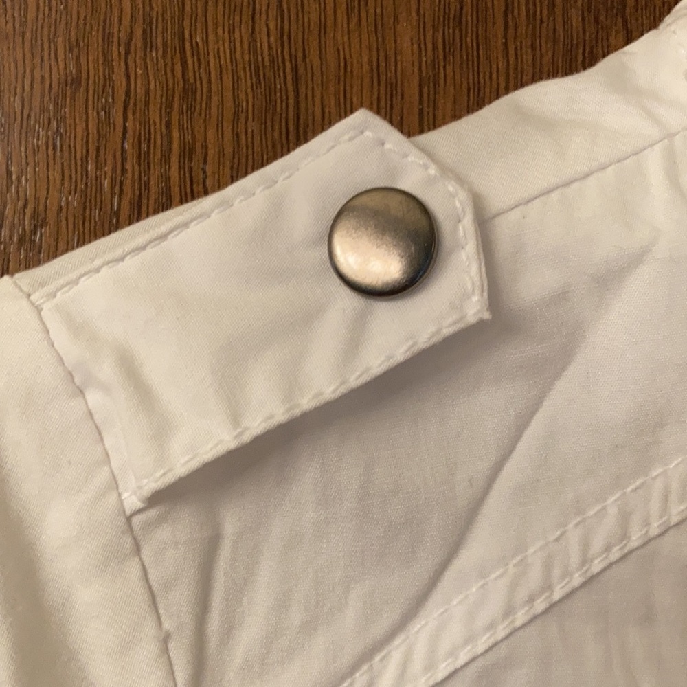 Maurices White Button Up Jacket - Picture 5 of 8